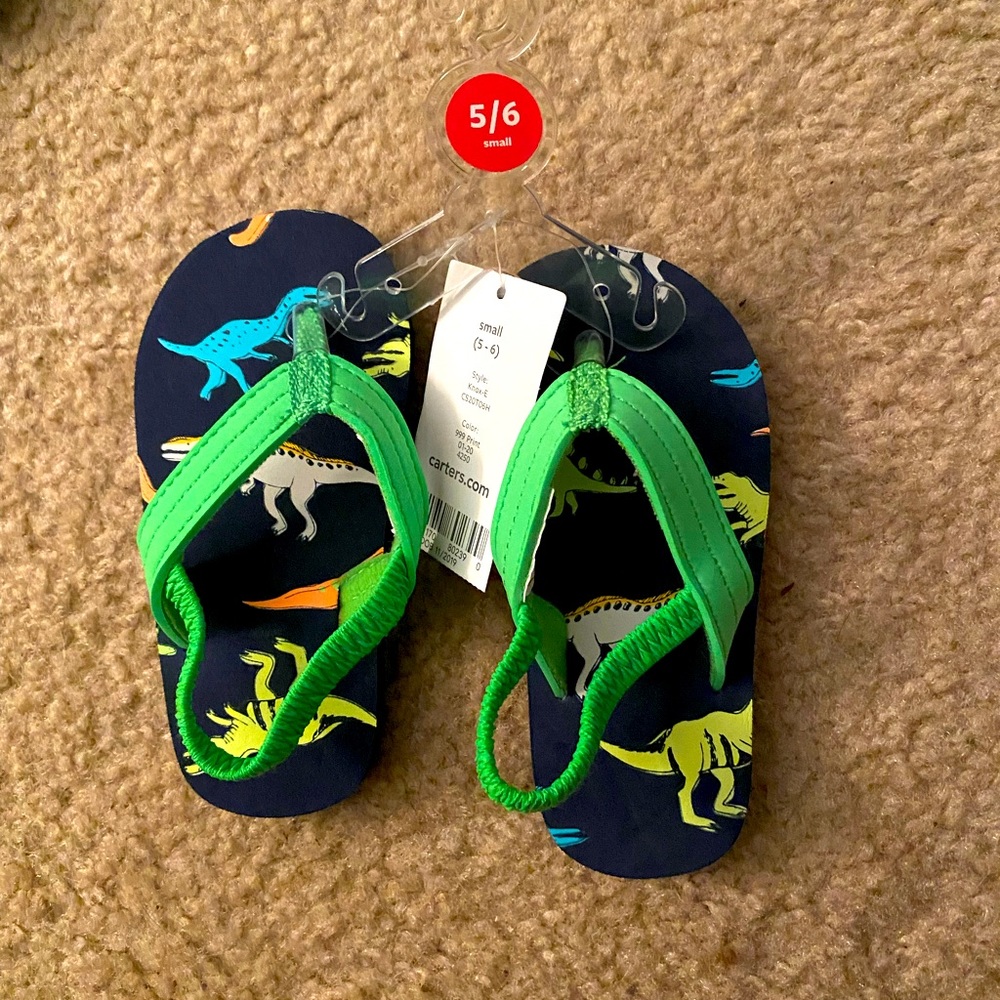 NWT Carter’s Dino Slip on shoes 🦖